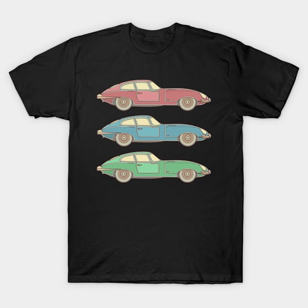 Vintage Sport Car T-Shirt by milhad